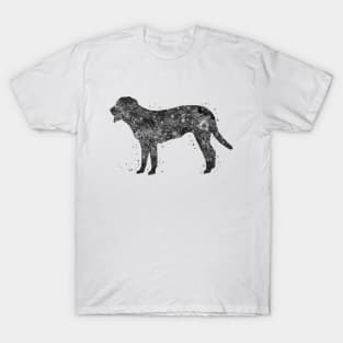 swiss mountain dog black and white art T-Shirt